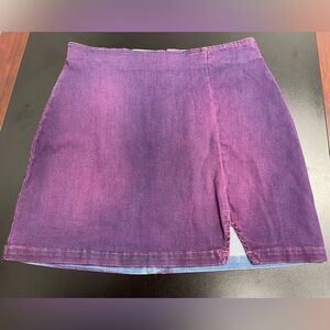 Wild Fable Purple Mini Skirt Size 10